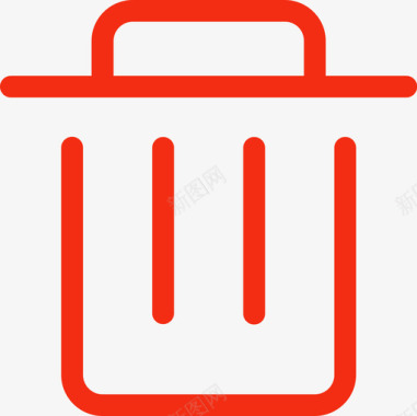 垃圾删除图标删除图标