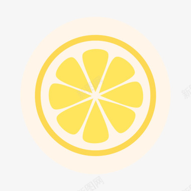 柠檬干图标