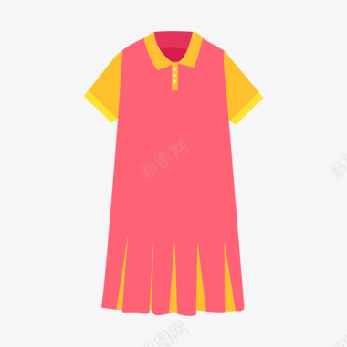 女神节素材太平鸟女神节服装系列连衣裙图标