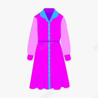 女神节素材太平鸟女神节服装系列中长裙图标