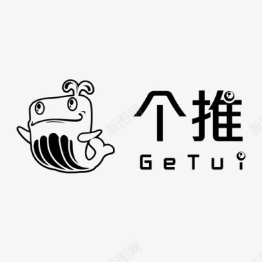 美甲推个推logo图标