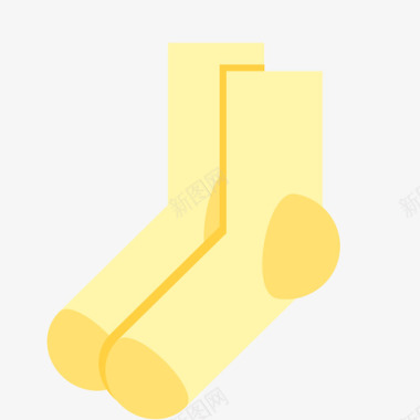 服装icon纯色版袜子图标