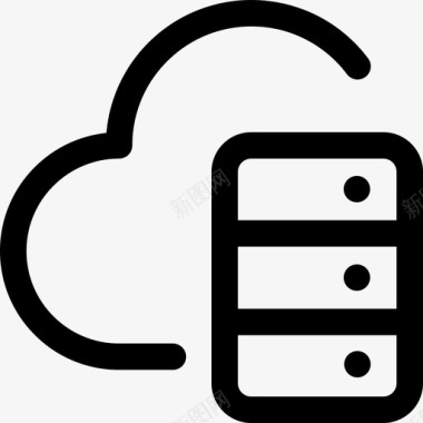 云服务器计算云服务器图标