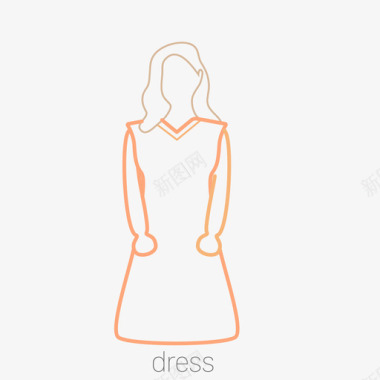 简约时尚微dress3图标