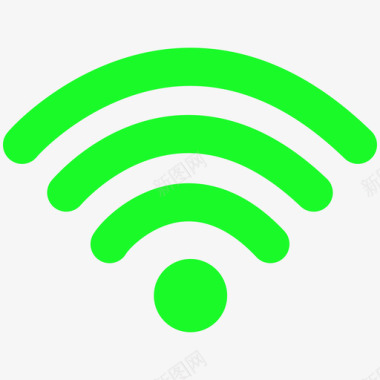 WiFi无线连接WIFI信号4级图标
