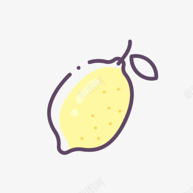 柠檬干图标