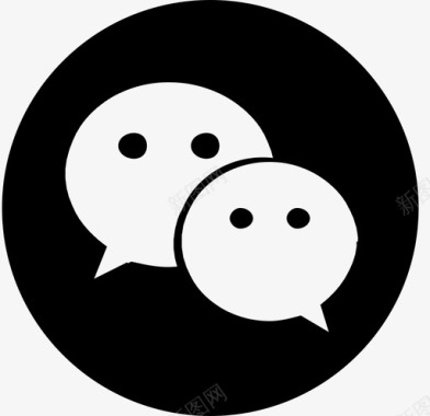 微信qq微信图标