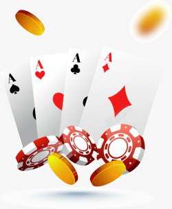 透明模板扑克牌模板骰子赌博赌场筹码素材