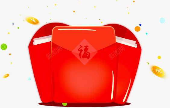 红包福png免抠素材_88icon https://88icon.com 红包