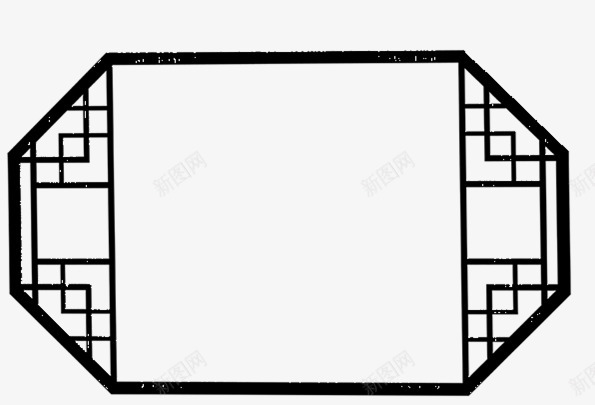 古风窗框png免抠素材_88icon https://88icon.com 古风 窗框