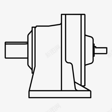 变速箱发动机减速机图标
