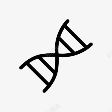 分子结构dna染色体遗传图标