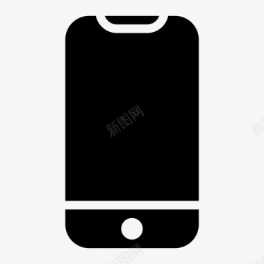 iphone商务移动图标