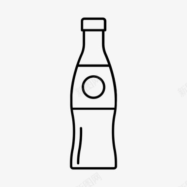 可乐瓶装丁克图标