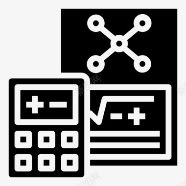 实验方程式计算教育方程式图标