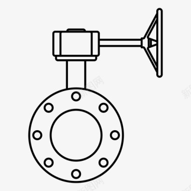 阀门阀门水龙头液压图标