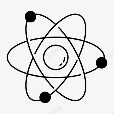 原子化学离子图标