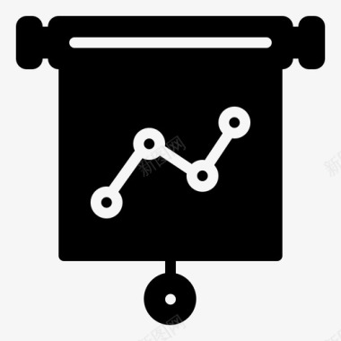 数据信息表格演示分析业务图标