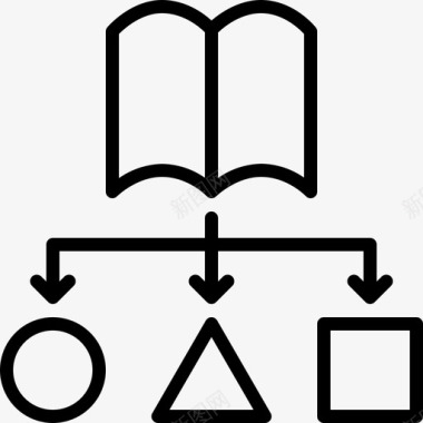 教具书籍图表图标