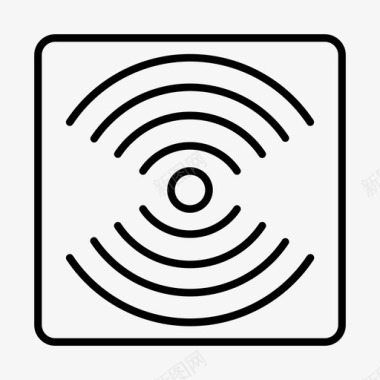 RFID芯片rfid芯片字段图标
