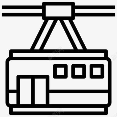 高速公里电车高速火车图标