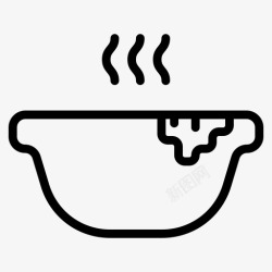 汤配料汤烹饪食物高清图片