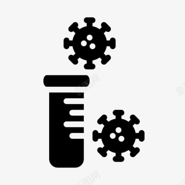 血液病毒冠状病毒冠状病毒19型图标
