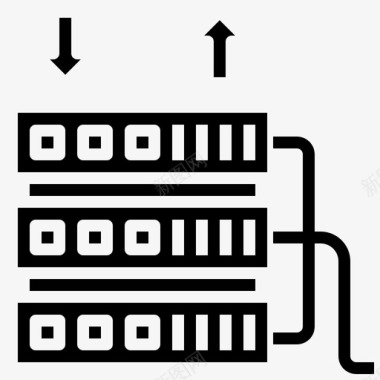 主机数据库主机网络图标