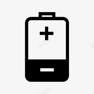 手机爱到图标电池状态电池充电电池指示灯图标
