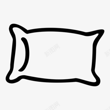枕头靠垫可爱图标