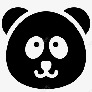 熊猫熊猫动物熊图标