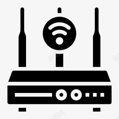 路由器路由器互联网物联网图标