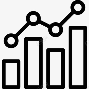 越成长成长图商业成功图标