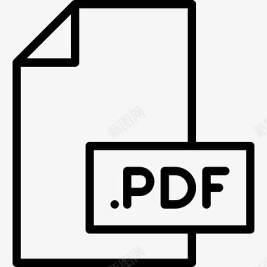 PDF文件设置pdf文档文件pdf图标