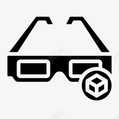 3d采购产品3d眼镜3d眼镜配件图标