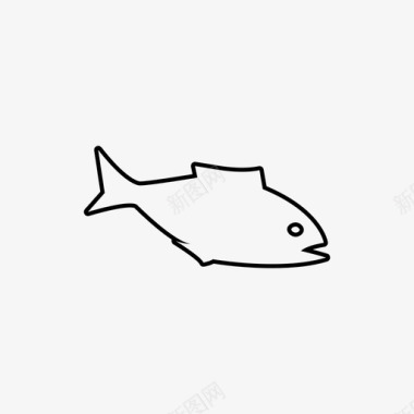 海鲜虾丸鱼食物鲑鱼图标