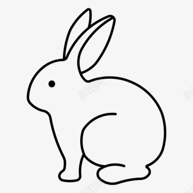 复活节彩蛋图片杰克兔兔子复活节图标