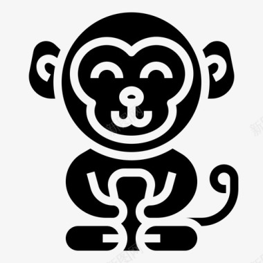 哺乳动物猴子动物王国哺乳动物图标
