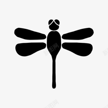 蜻蜓动物蝴蝶图标
