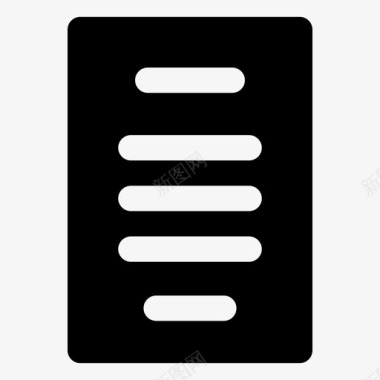 财务收据发票账单帐单图标