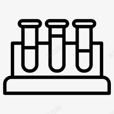 蒸汽式实验化学实验室图标