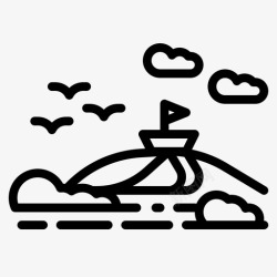 波浪样式波浪海洋夏季高清图片