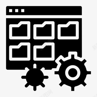 PDF文件设置文件夹管理数据设置图标
