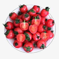 水果果蔬蔬菜水果西红柿小番茄素材