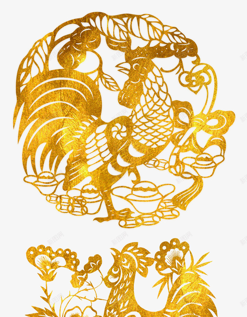 2017年货节春节中国风01png免抠素材_88icon https://88icon.com 年货 春节 中国 国风