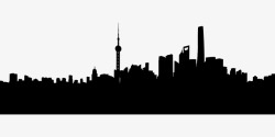 上海中国天际线免费矢量图形Pixabay素材