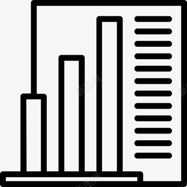 公证图标法条形图货币表示法图标