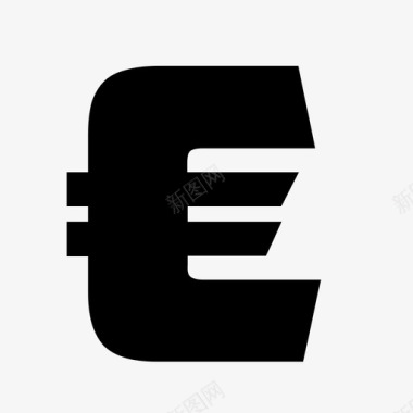 金融机构欧元金融金融机构图标