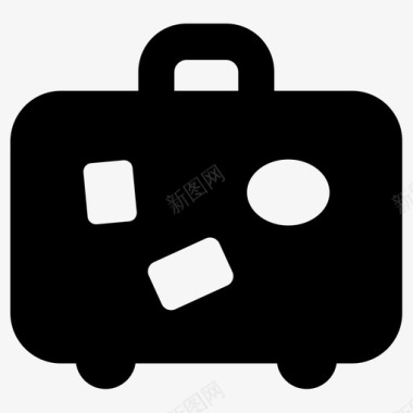 旅行度假旅游图标