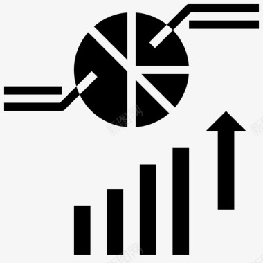 公司业绩分析图统计业务图表图标